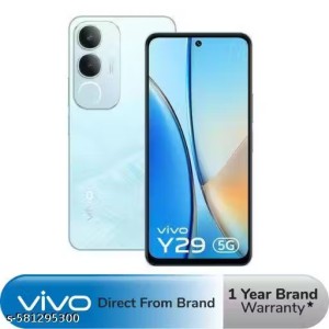 vivo Y29 6GB 128GB Glacier Blue- 5G Smartphone mobile